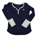 Playera Sleepwear Tommy Hilfiger de Mujer azul con blanco
