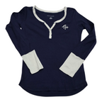 Playera Sleepwear Tommy Hilfiger de Mujer azul con blanco