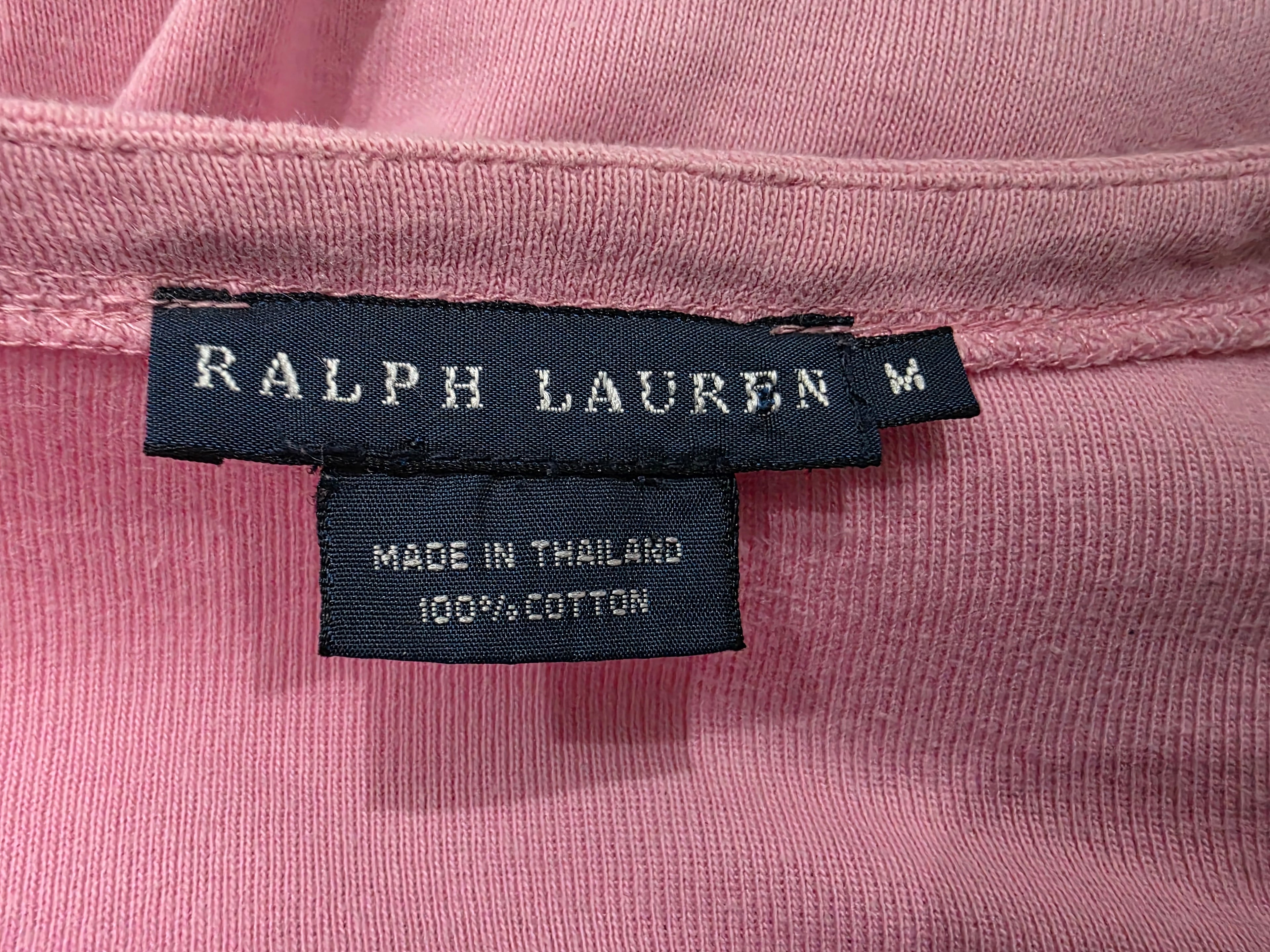 Sueter Ralph Lauren de Mujer cuello redondo con botones