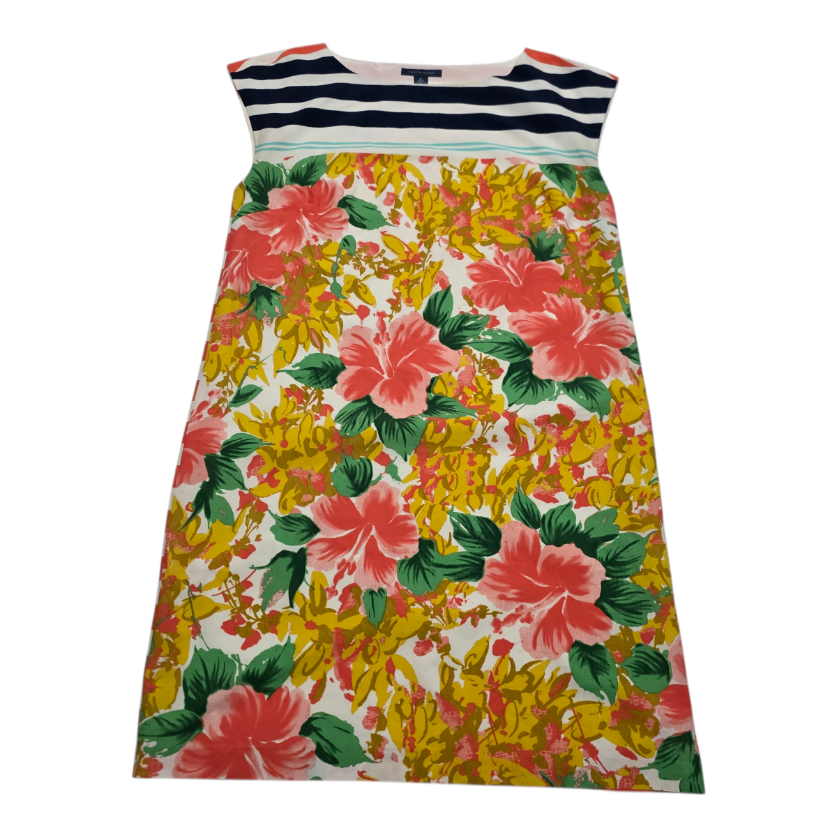 Vestido Tommy Hilfiger Mediana floreado manga corta
