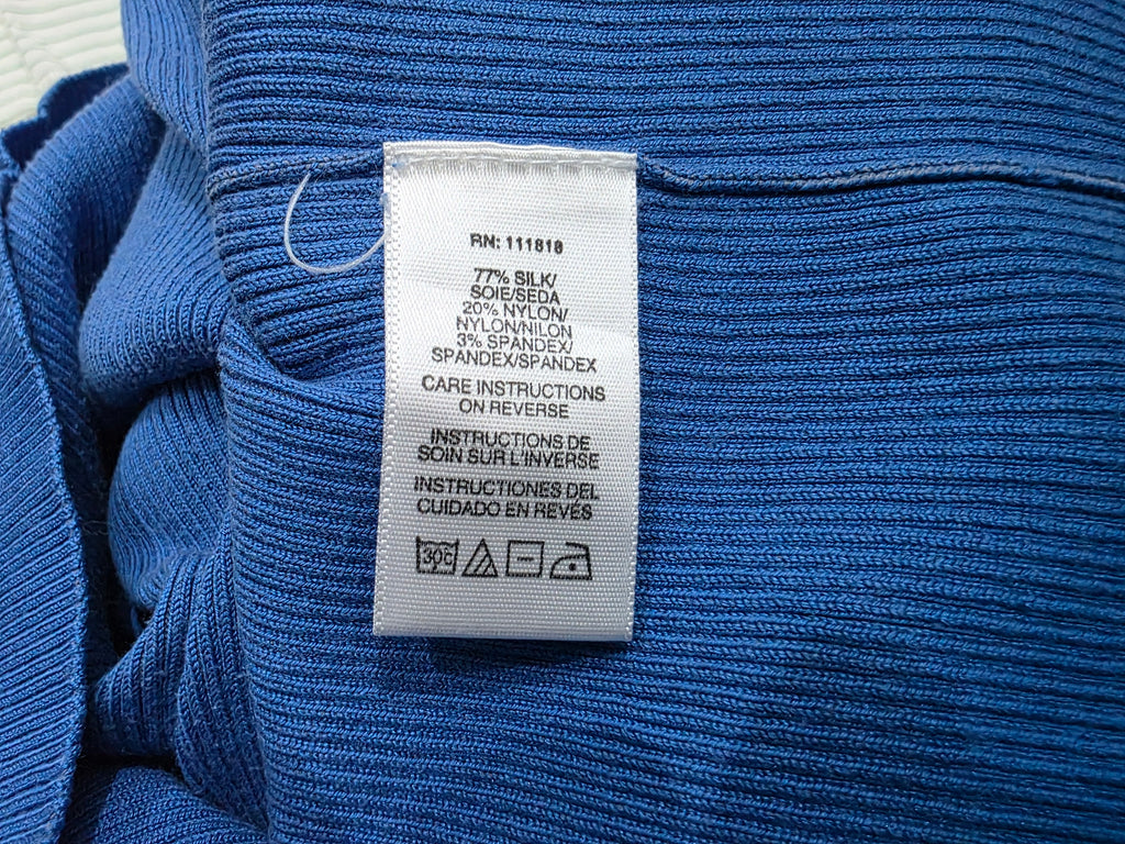 Playera Michael Kors color azul celeste de Mujrr manga larga Grande