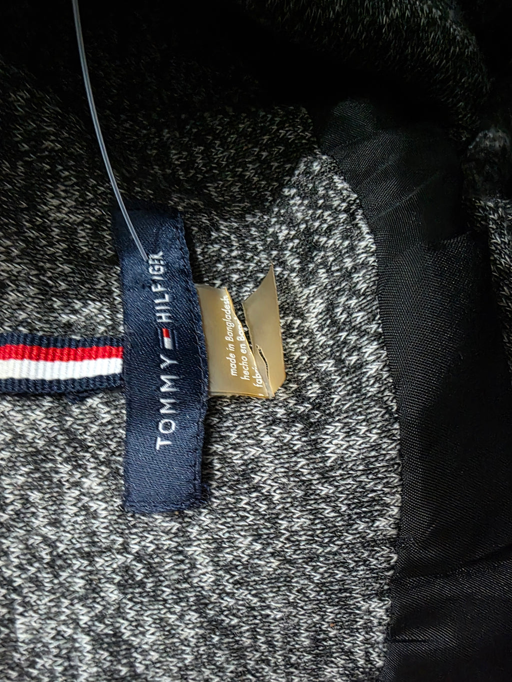 Blazer Tommy Hilfiger de Mujer talla 14 color gris jaspeado