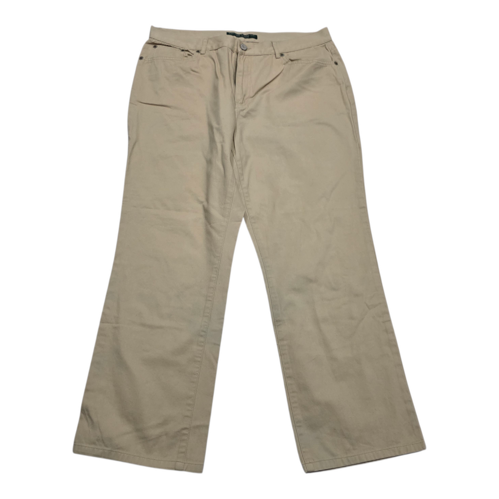 Pantalon Ralph Lauren de Mujer talla 14 Petite color cafe