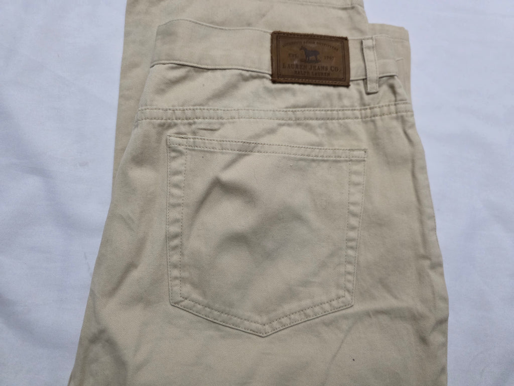 Pantalon Ralph Lauren de Mujer talla 14 Petite color cafe
