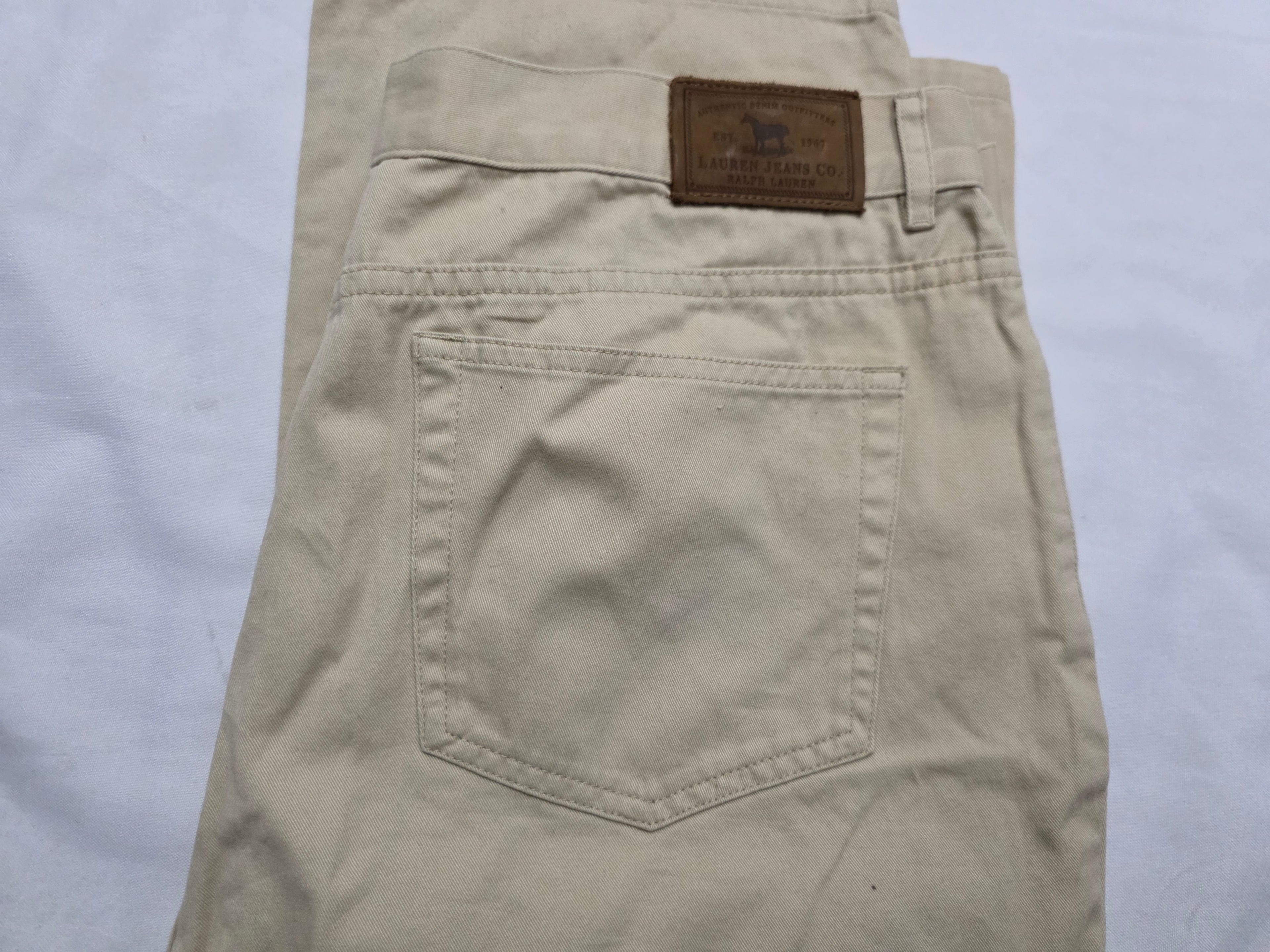 Pantalon Ralph Lauren de Mujer talla 14 Petite color cafe
