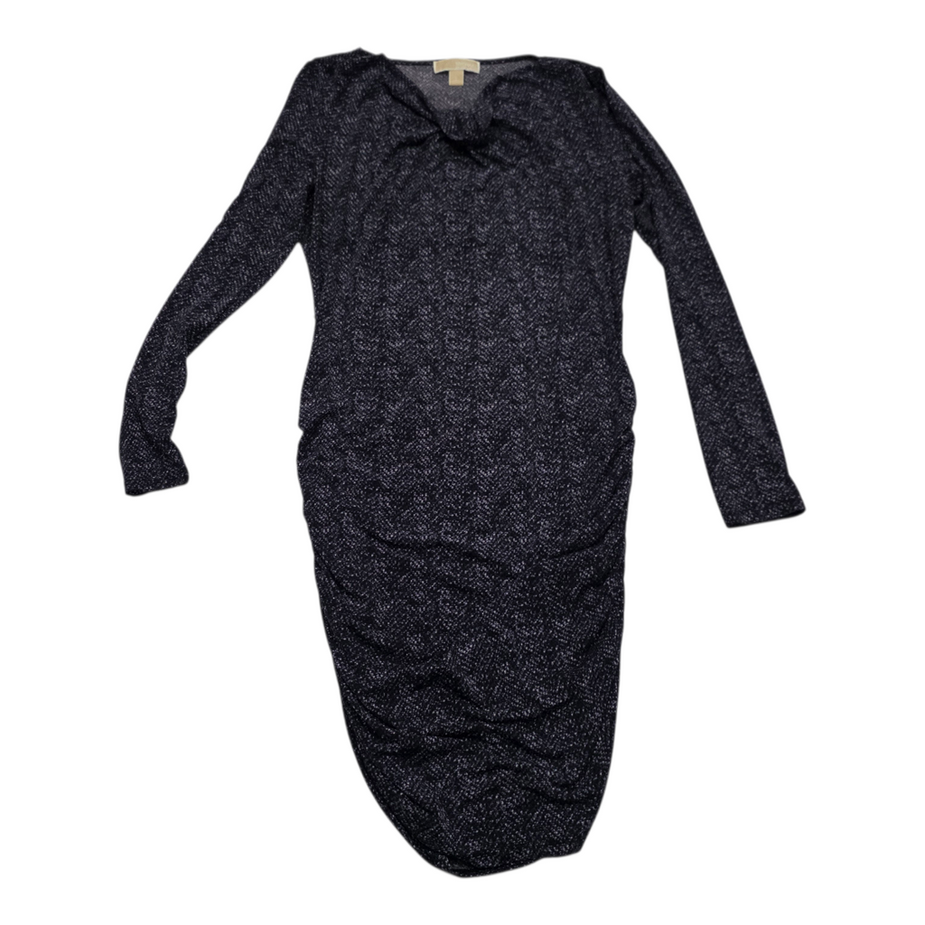 Michael Michael Kors Vestido Midi Ruched Manga Larga Talla Grande