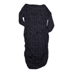 Michael Michael Kors Vestido Midi Ruched Manga Larga Talla Grande