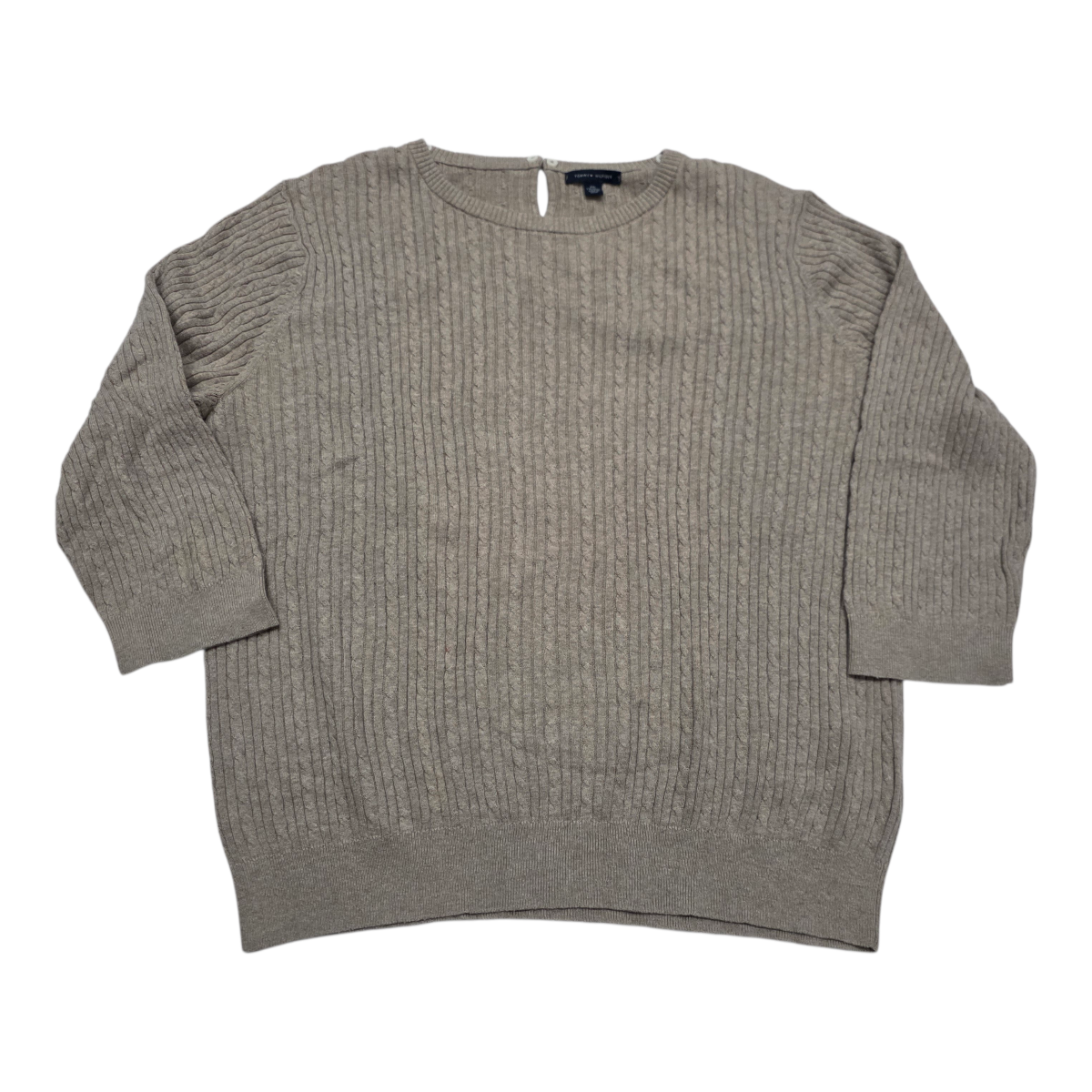 Sueter Tommy Hilfiger de Mujer EXTRA EXTRA Grande color cafe
