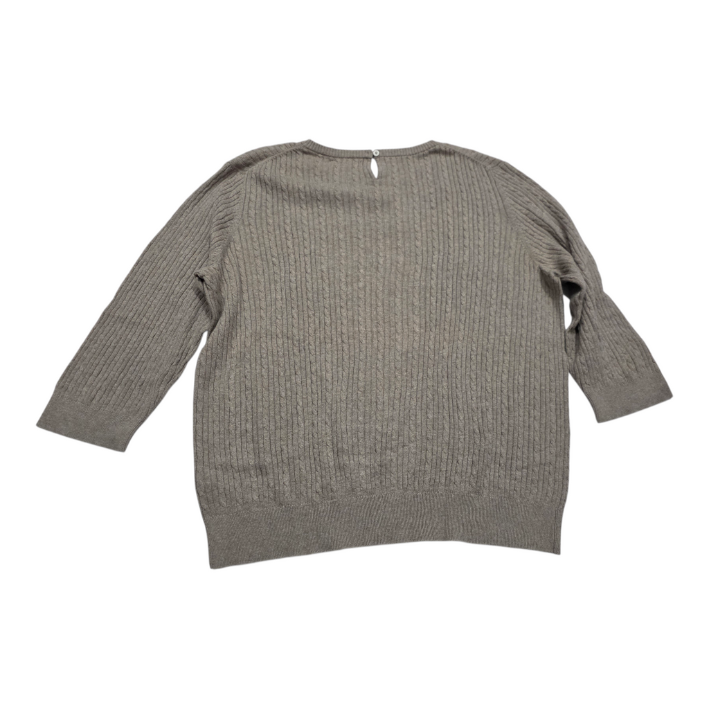 Sueter Tommy Hilfiger de Mujer EXTRA EXTRA Grande color cafe