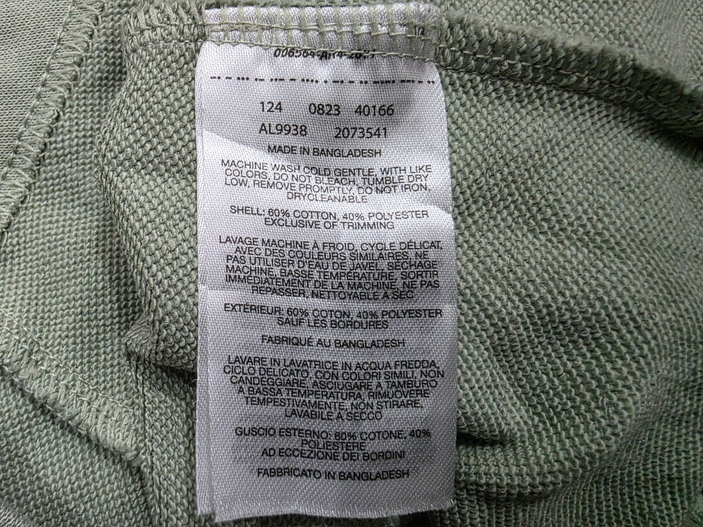 Sudadera corta Columbia de Mujer verde opaco Extra Chica