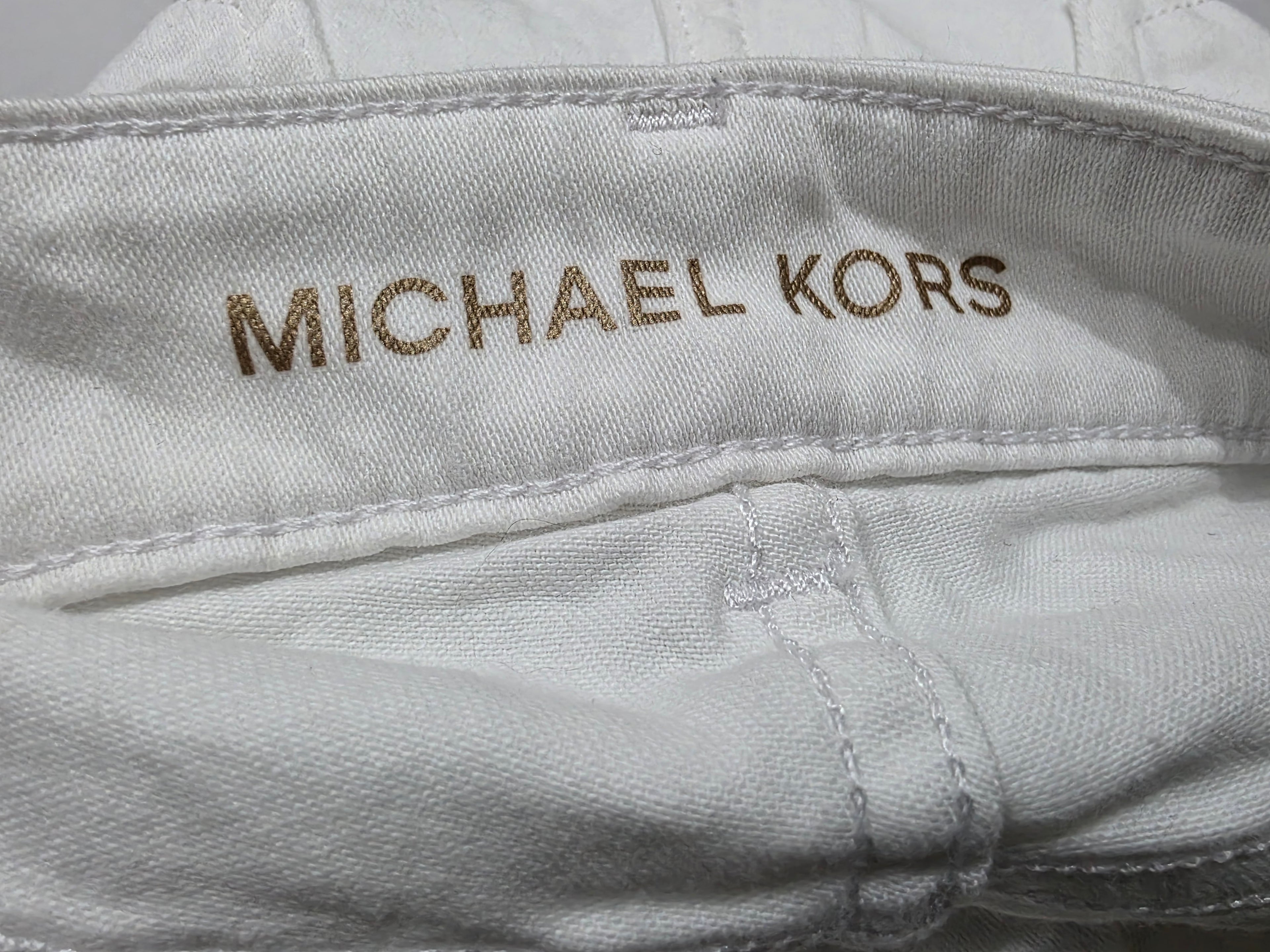 Pantalon Michael Kors de Mujer talla 6 color blanco