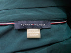 Blusa Tommy Hilfiger verde medio cierre talla Chica sin mangas