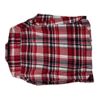 Camisa Tommy Hilfiger de Mujer roja cuadriculada manga larga talla Chica