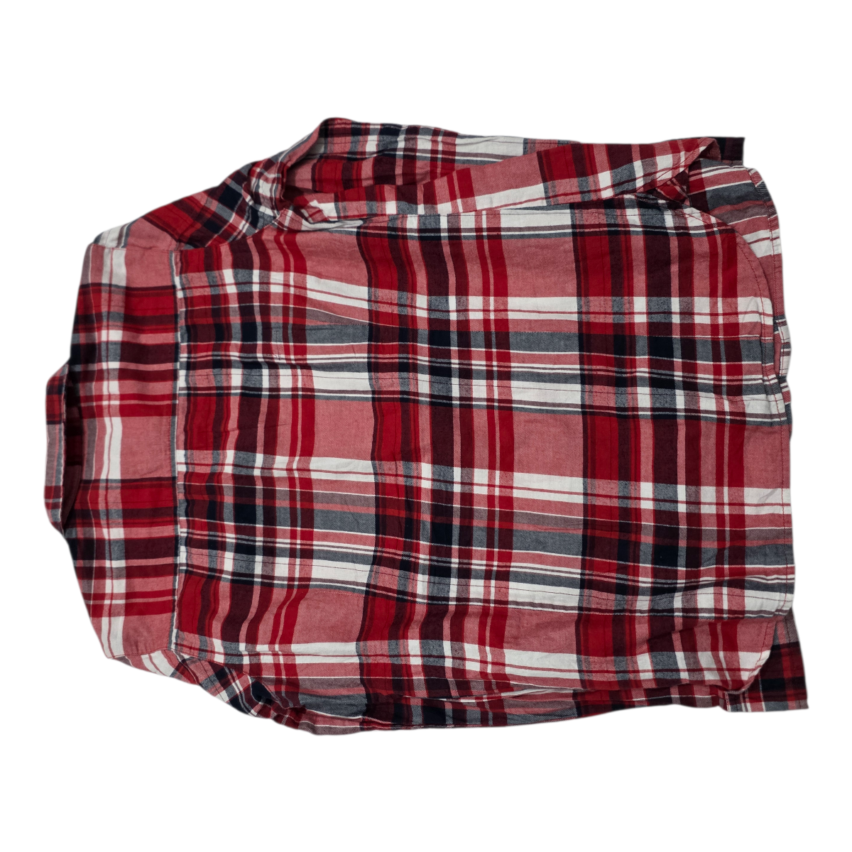 Camisa Tommy Hilfiger de Mujer roja cuadriculada manga larga talla Chica
