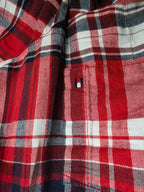 Camisa Tommy Hilfiger de Mujer roja cuadriculada manga larga talla Chica