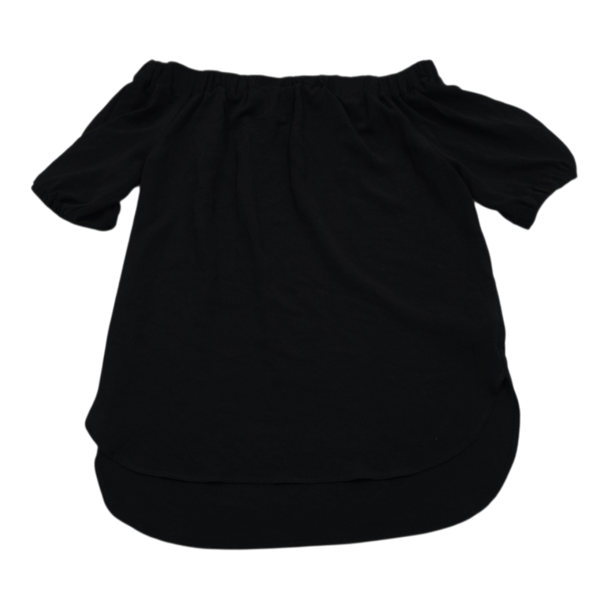 Blusa Michael Kors color negra sin hombros Mediana