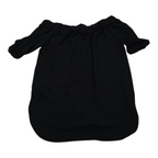 Blusa Michael Kors color negra sin hombros Mediana