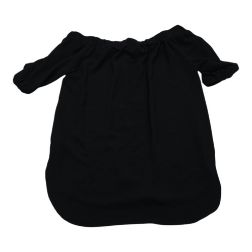 Blusa Michael Kors color negra sin hombros Mediana