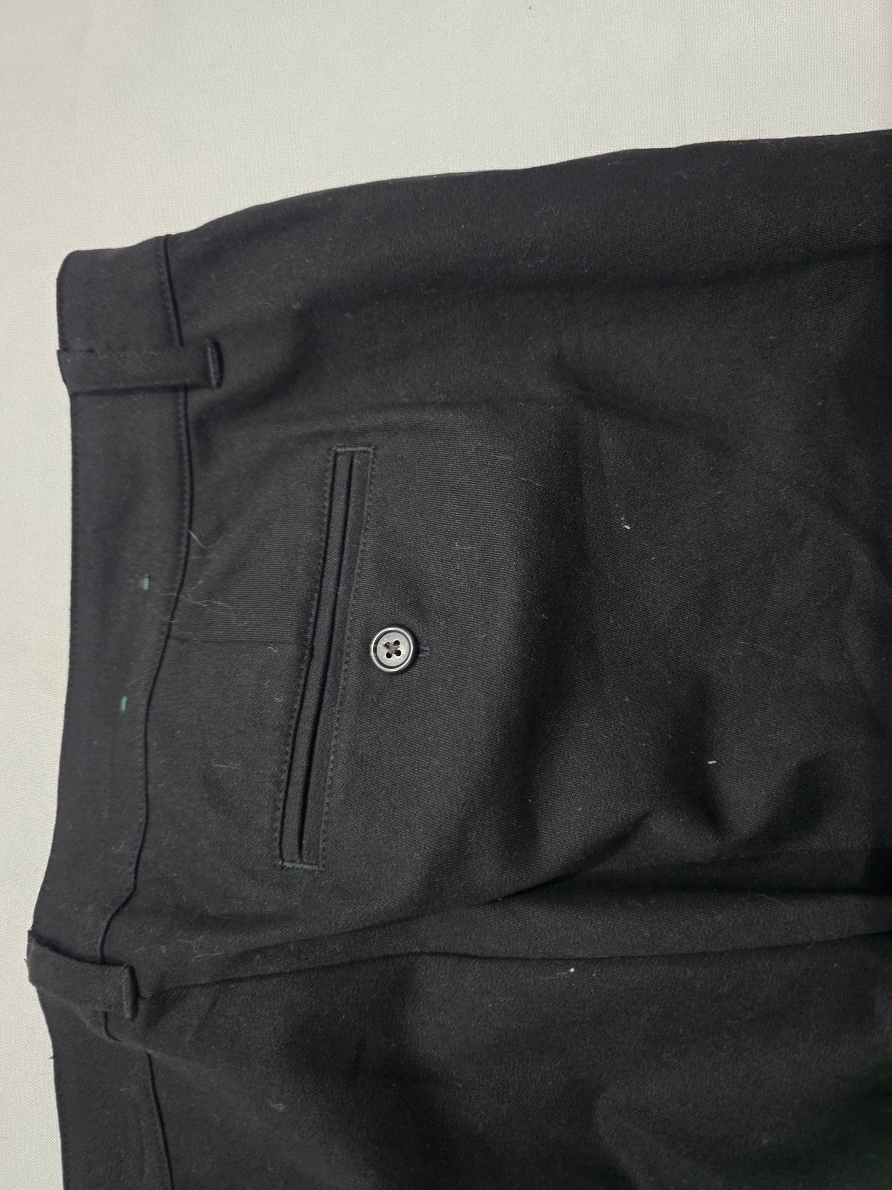 Pantalon Ralph Lauren  adele de Mujer talla 14 petite color negro de vestir