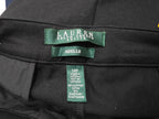 Pantalon Ralph Lauren  adele de Mujer talla 14 petite color negro de vestir
