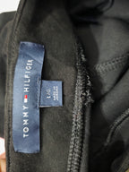 Legging Tommy Hilfiger de gamuza color negro Grande de Muje