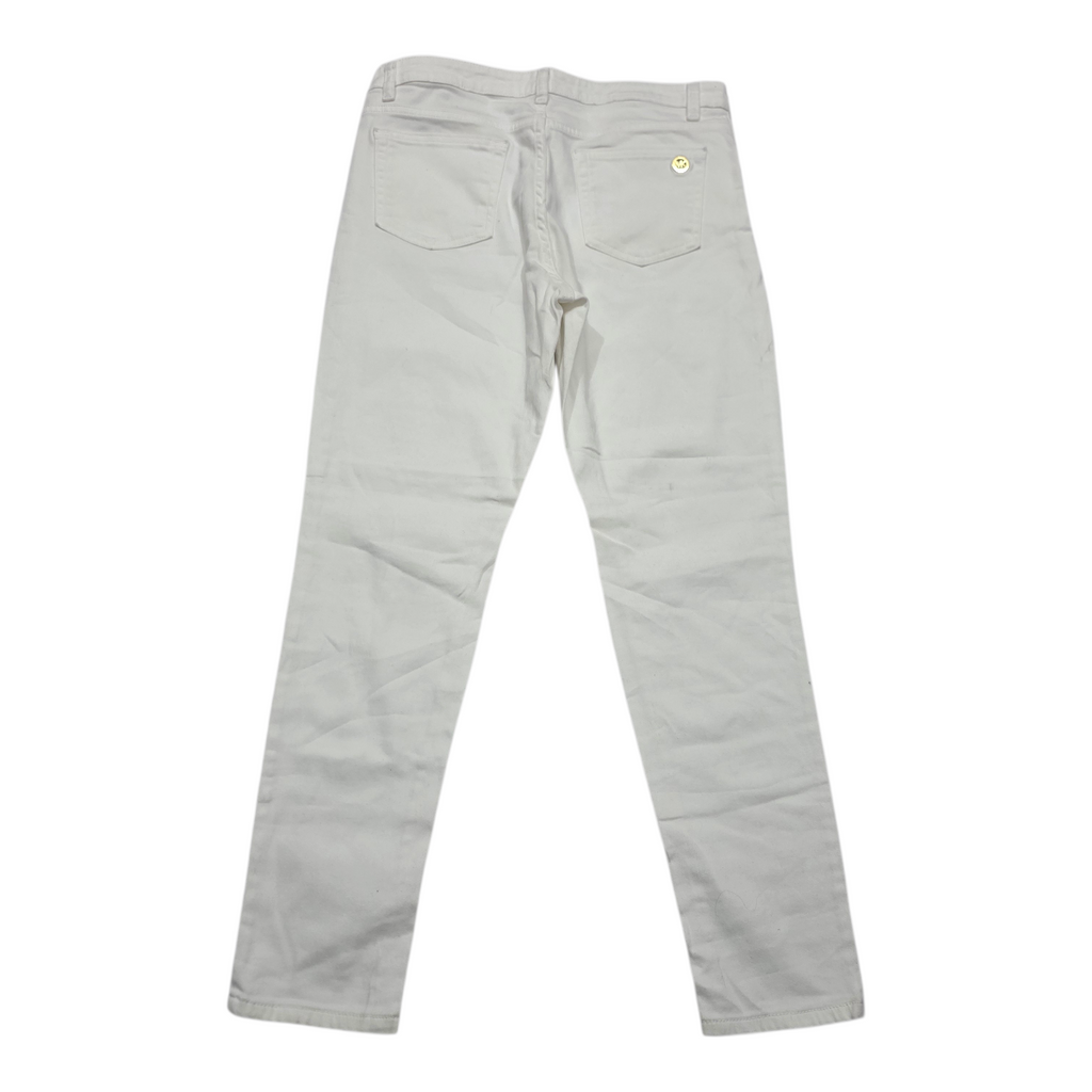 Pantalon Michael Kors talla 12 Izzy Skinny color blanco de Mujer
