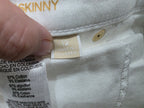 Pantalon Michael Kors talla 12 Izzy Skinny color blanco de Mujer