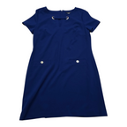 Vestido Tommy Hilfiger de Mujer talla 14 azul celeste manga corta