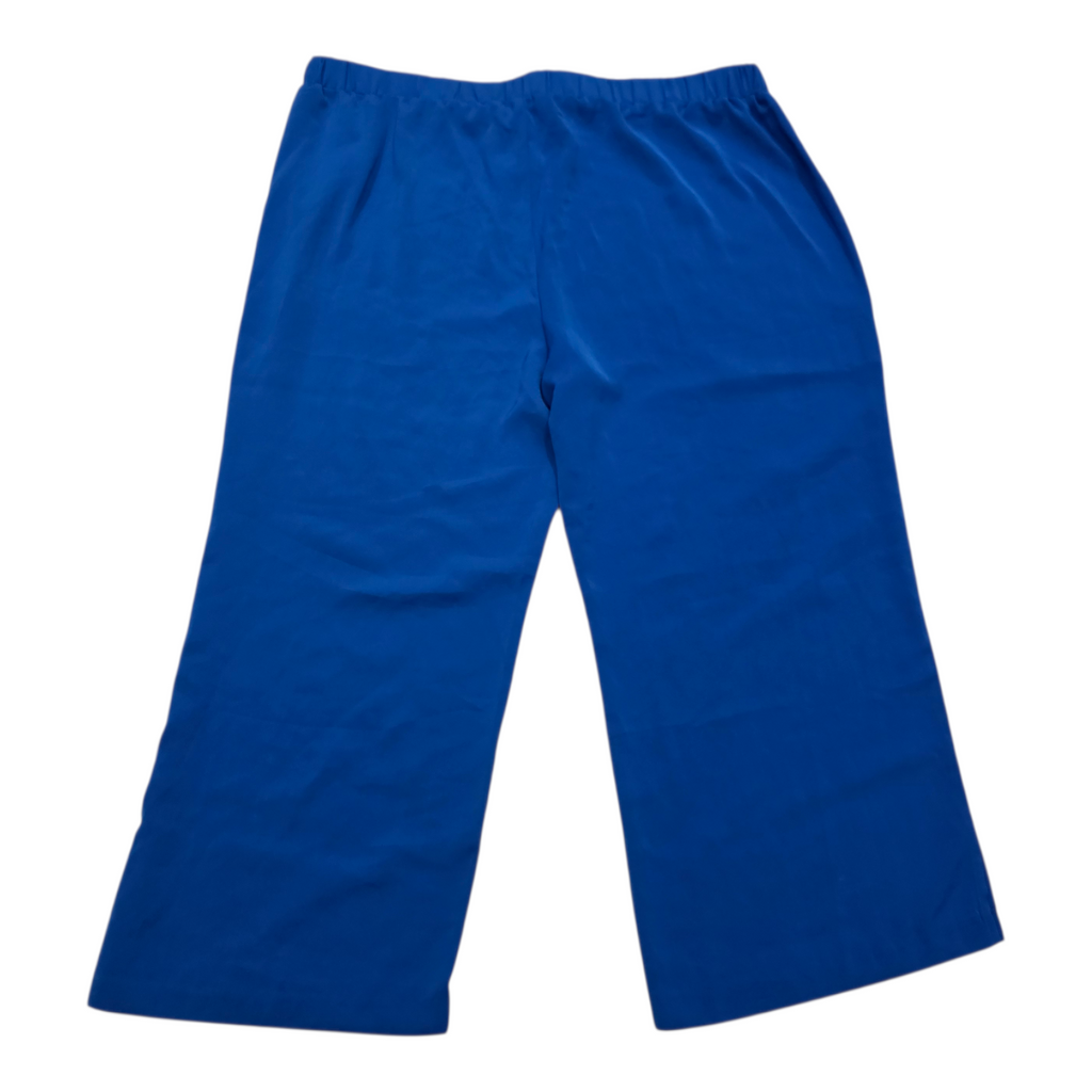 Pantalon Michael Kors amplio, color azul de Mujer Extra Grande