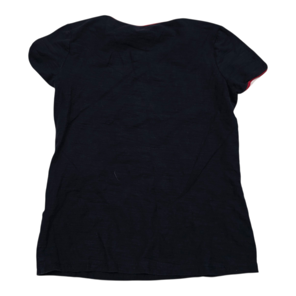 Playera Tommy Hilfiger de Mujer azul marino manga corta