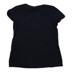 Playera Tommy Hilfiger de Mujer azul marino manga corta