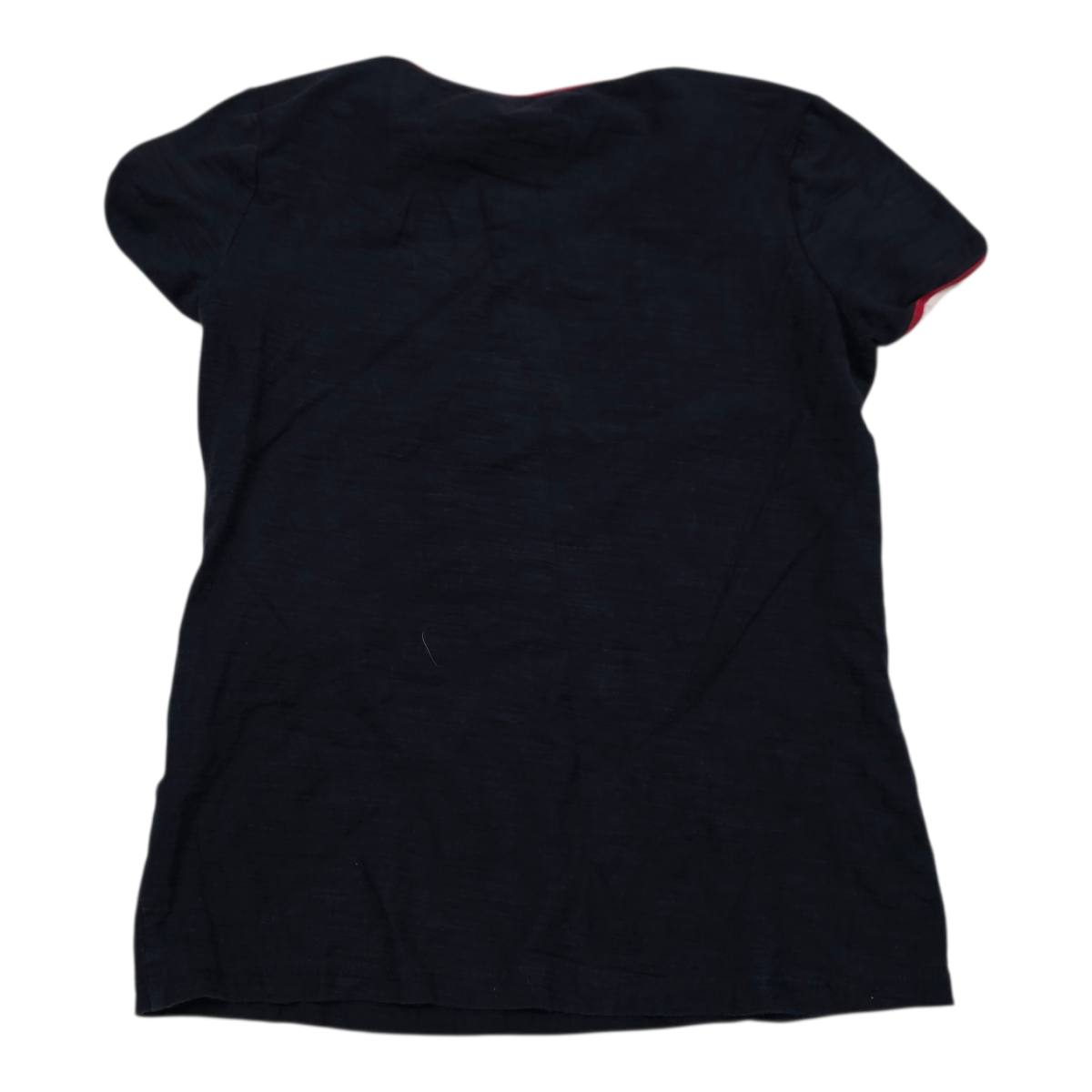 Playera Tommy Hilfiger de Mujer azul marino manga corta