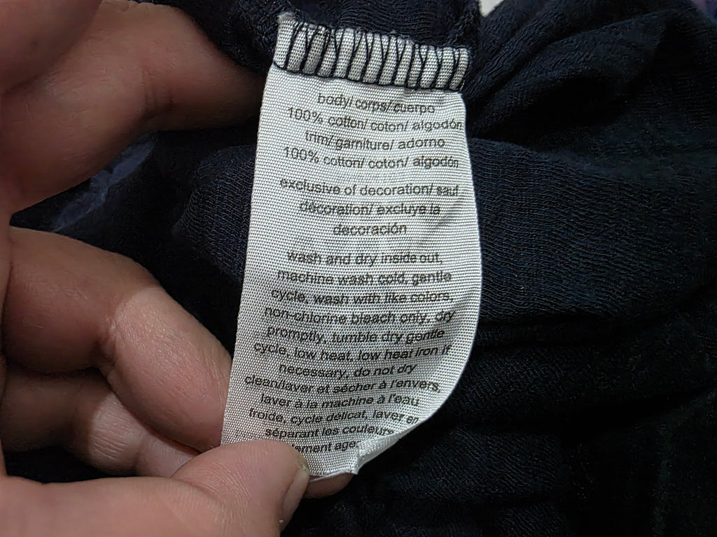 Playera Tommy Hilfiger de Mujer azul marino manga corta