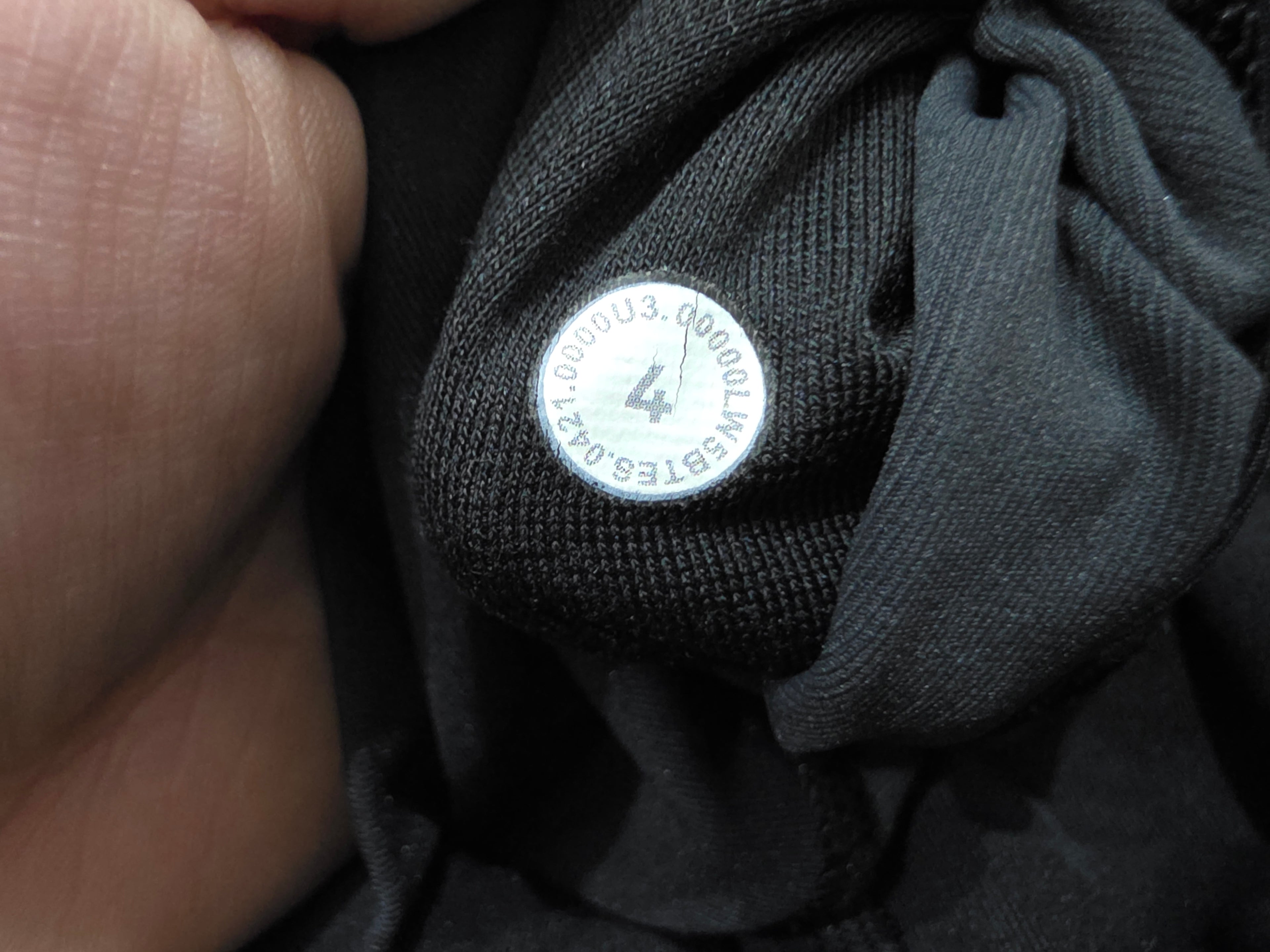 Legging Lululemon de Mujer print militar negro/gris talla 4
