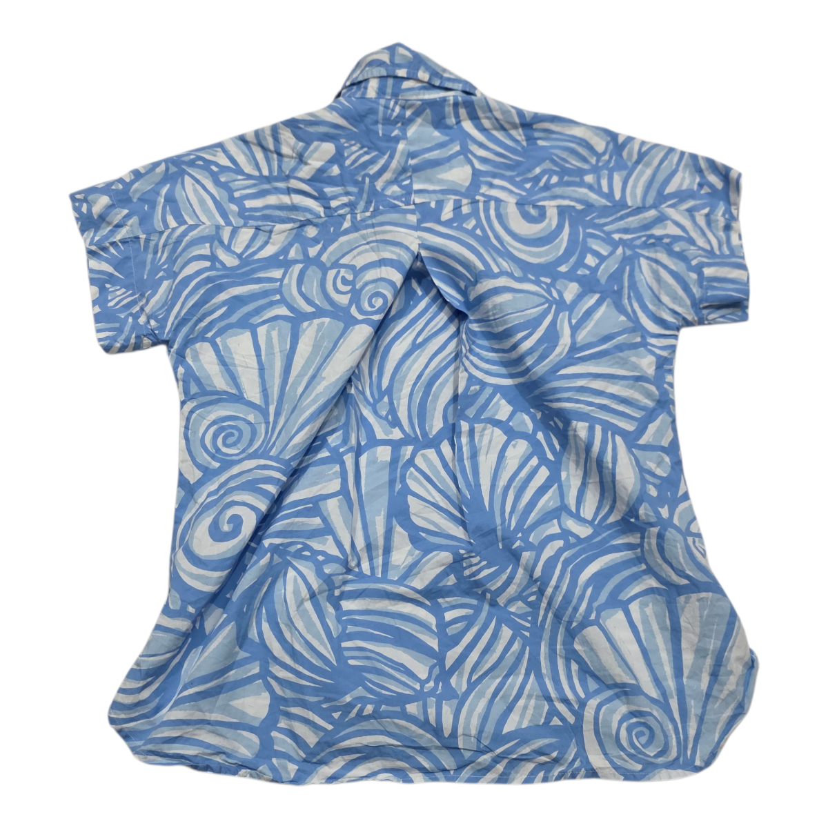 Blusa Vineyard Vines de Mujer medio boton azul claro talla Chica