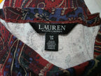 Playera Ralph lauren black de Mujer color vino manga corta