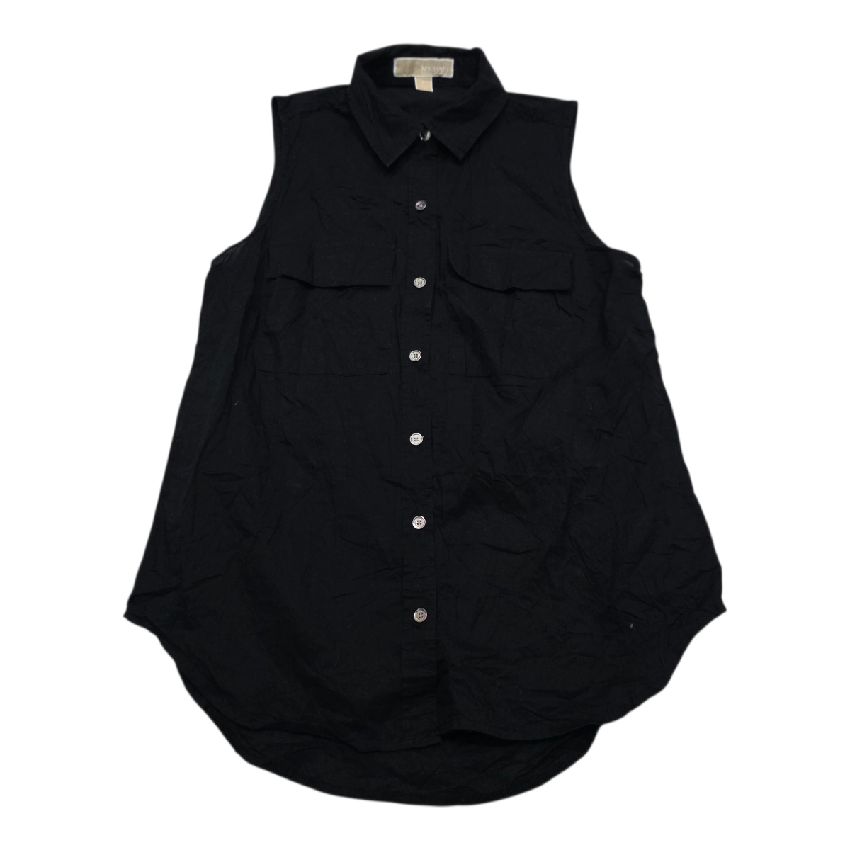 Camisa Michael Kors de Mujer sin mangas color negro talla Chica