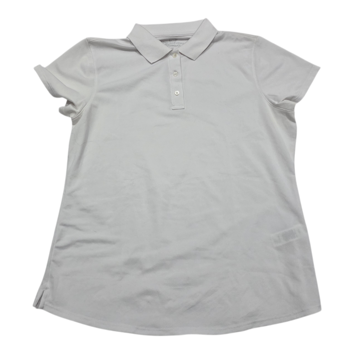 Playera Vineyard Vines performance de Mujer color blanco manga corta