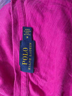 Playera Polo ralph lauren de Mujer fucsia manga corta Mediana