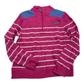 Sudadera Vineyard Vines rosa con lineas blancas