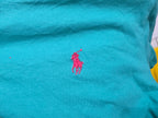 Playera Ralph lauren azul turquesa de Mujer manga corta Mediana