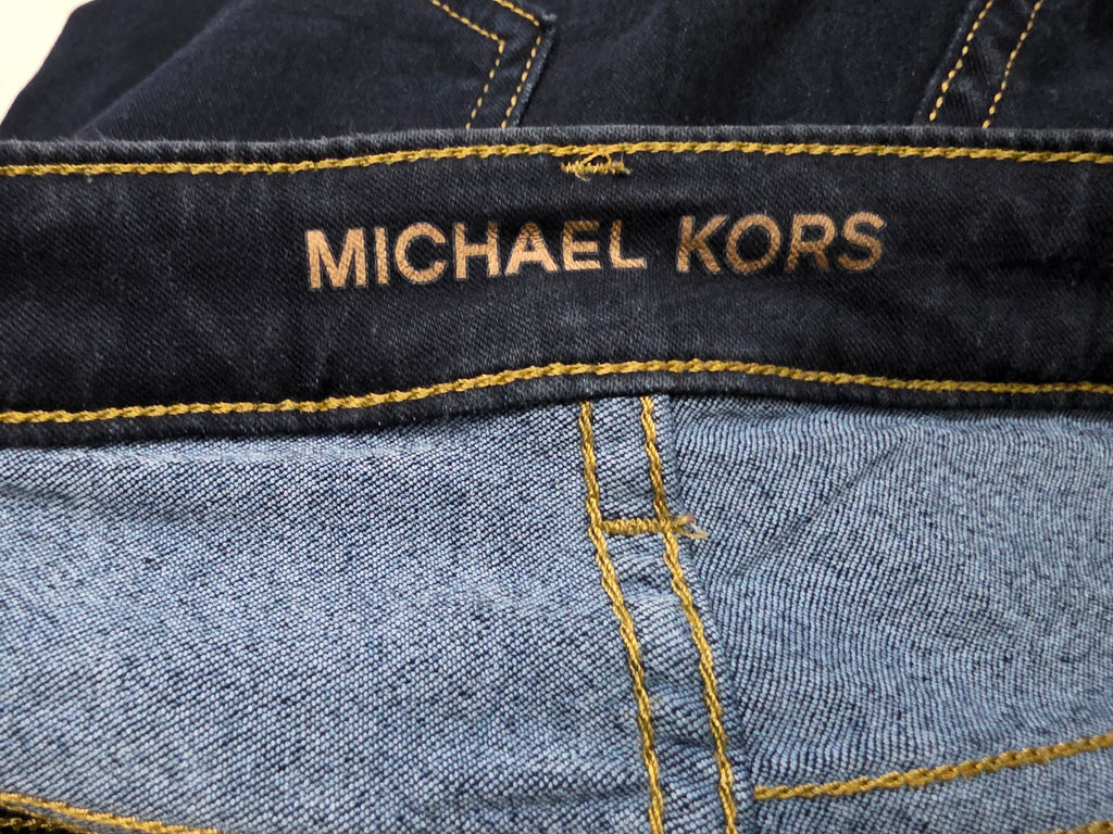 Pantalon Michael Kors Izzy Skinny talla 14 de mezclilla azul