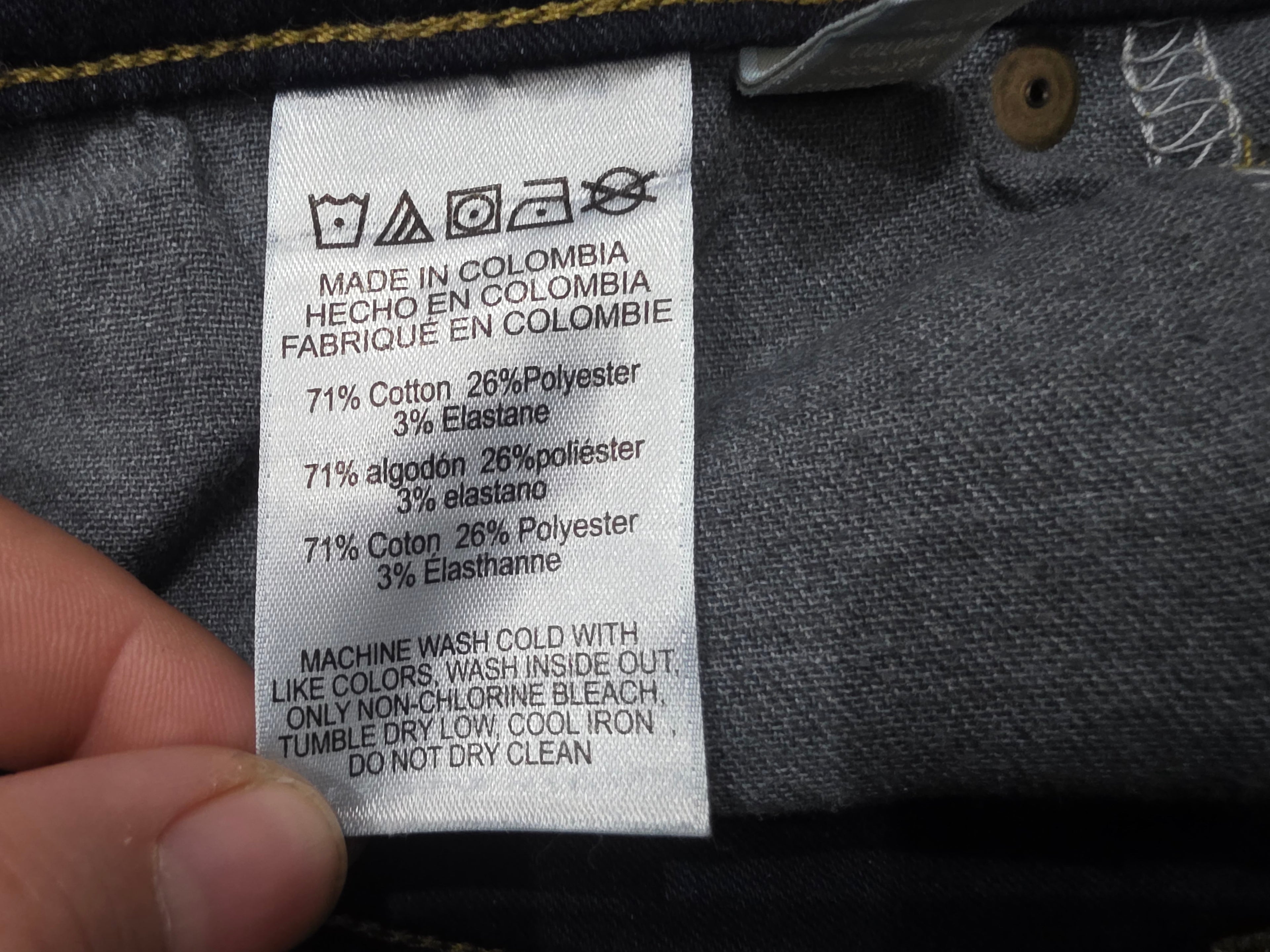 Pantalon Michael Kors Izzy Skinny talla 14 de mezclilla azul