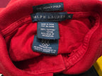 Playera Ralph lauren The Skinny Polo rojo team USA de Mujer Extra Grande