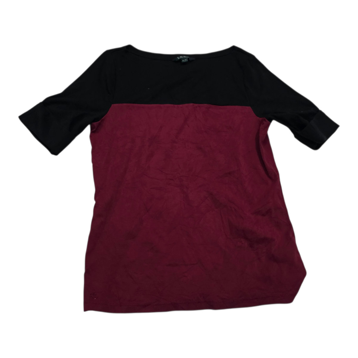 Playera Ralph lauren Extra Grande vino/Grande