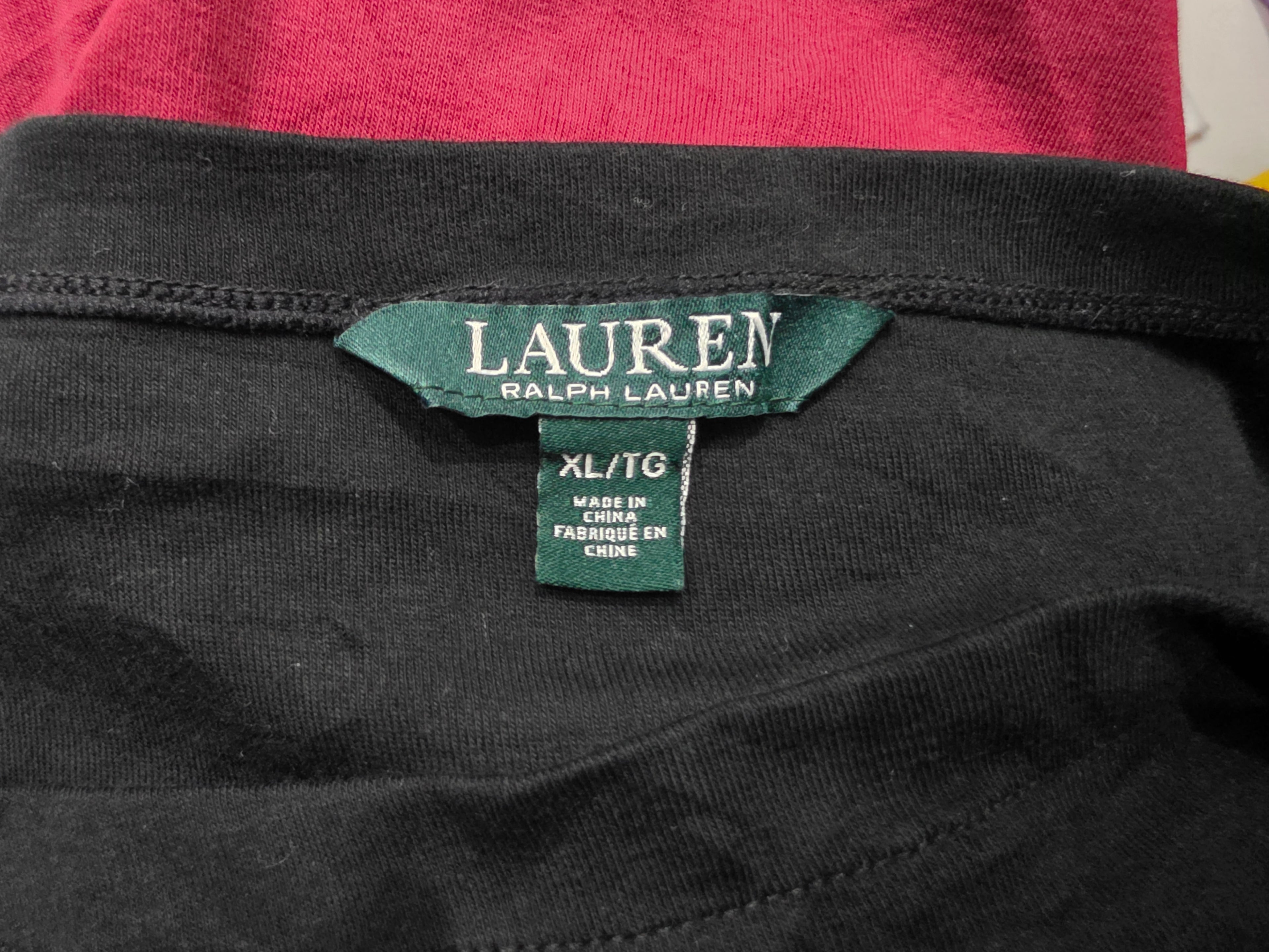 Playera Ralph lauren Extra Grande vino/Grande