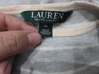 Playera Ralph lauren color gris claro manga corta