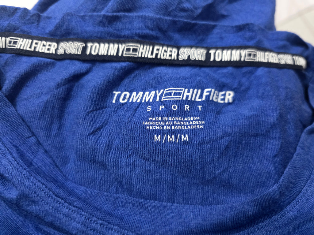 Playera Tommy Hilfiger Sport de Mujer Mediana azul