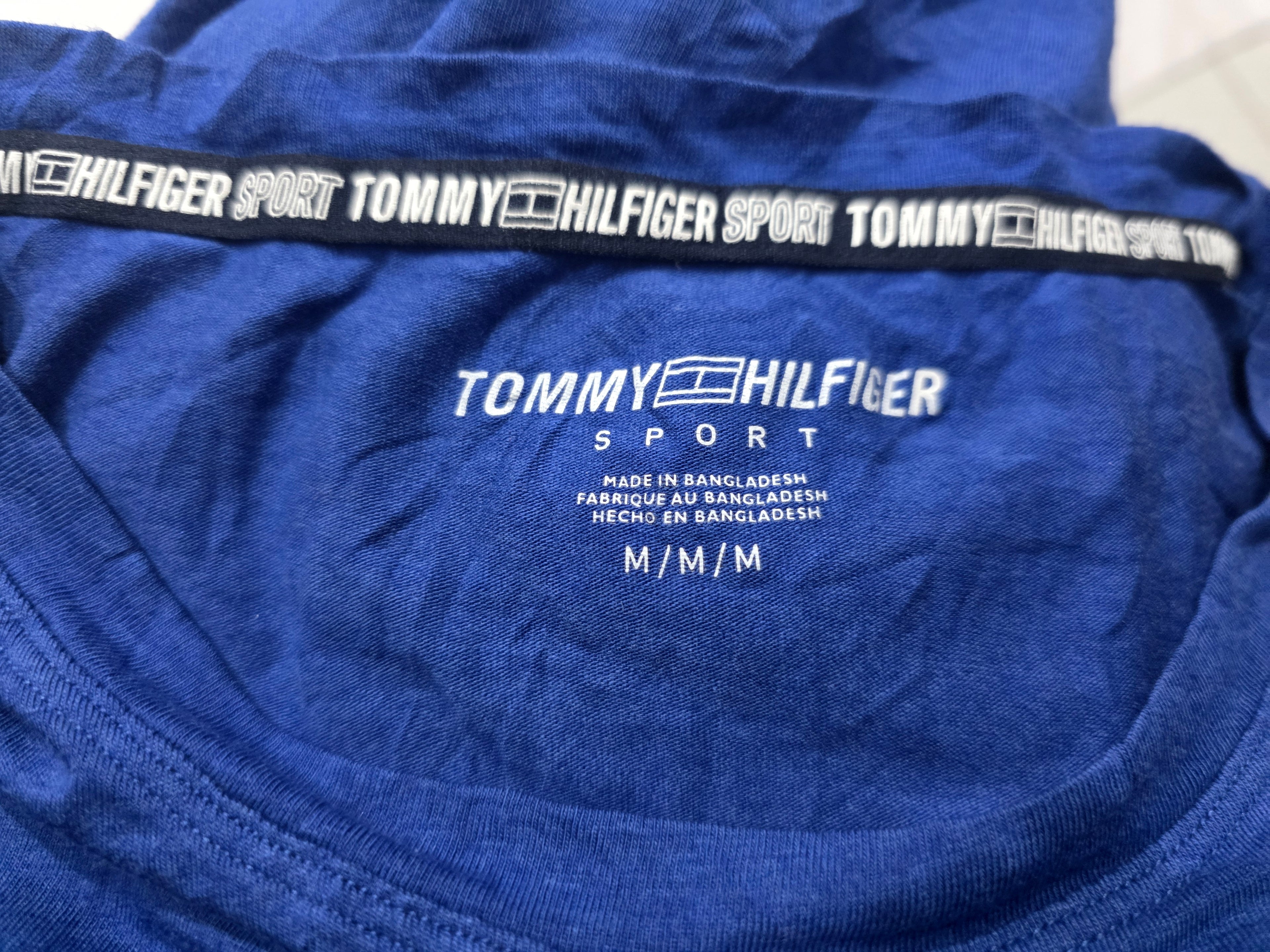 Playera Tommy Hilfiger Sport de Mujer Mediana azul