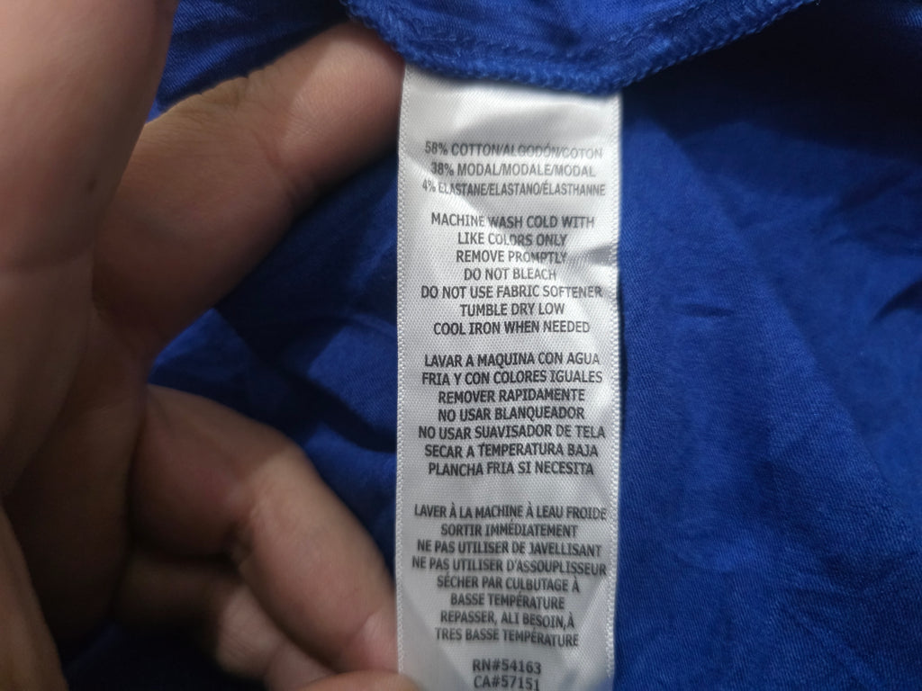 Playera Tommy Hilfiger Sport de Mujer Mediana azul